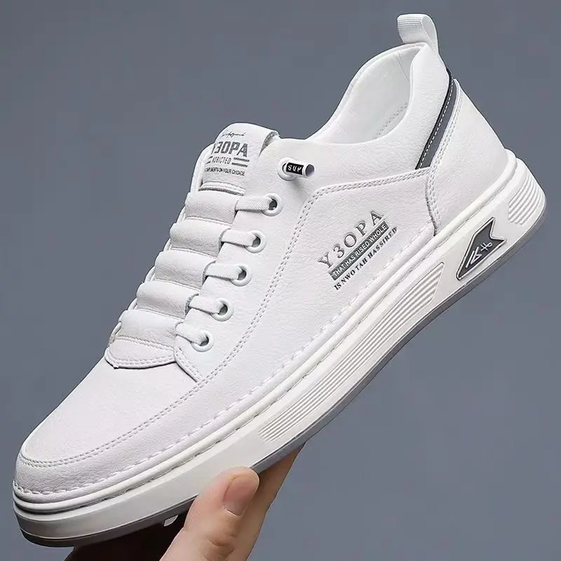 Men's Fall 2026 Breathable Casual Shoes Trendy All-Match Thick Bottom Sports Shoes Leisure Board Shoes Stylish Footwear