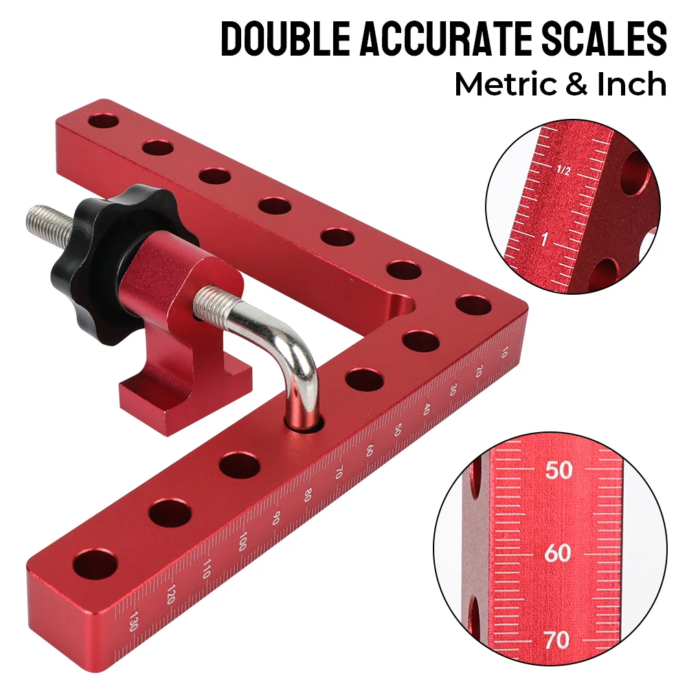 90 Degree Right Angle Fixing Clip L-Shaped Auxiliary Fixture Splicing Board Positioning Panel Fixed Clip