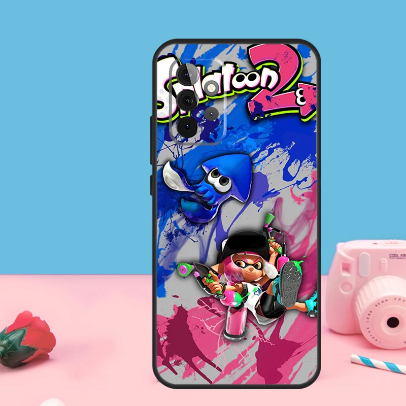 Splatoon เกมสำหรับ Samsung Galaxy A22 A32 A42 A12 A52 A72 A31 A51 A71 A21S A52S A50 A70ฝาครอบ