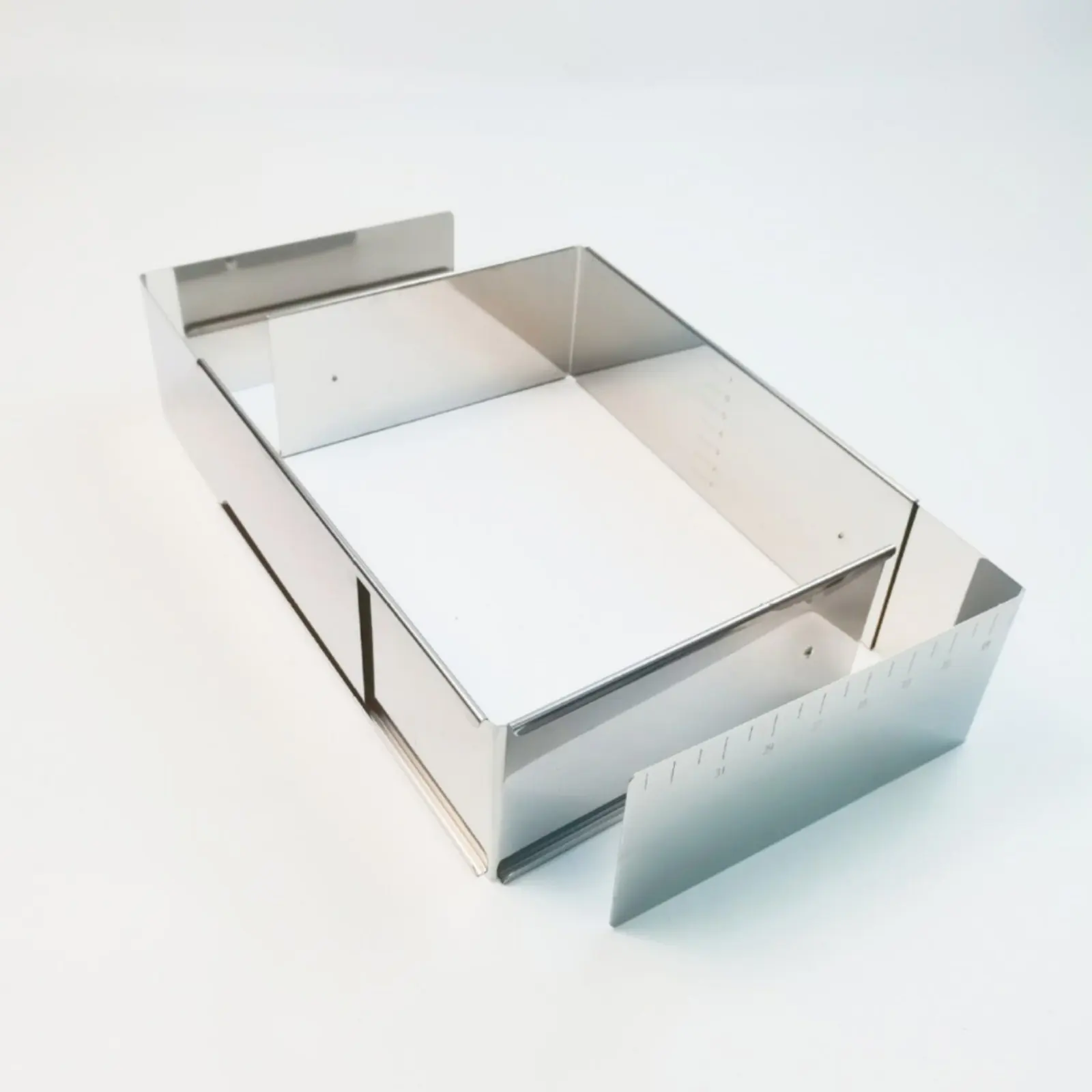 Rectangular Mousse Frame Heat-Resistant Square Mousse Frame Rectangular Baking Mold Stable Stainless Steel Cake Mold