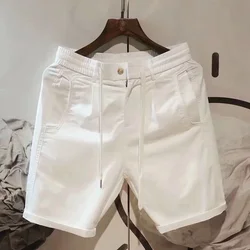 Men's Shorts Sports Off White Cargo Roll Up Male Short Pants Drawstring Korean Style Baggy with Ice Loose Xxl Designer Summer Xl