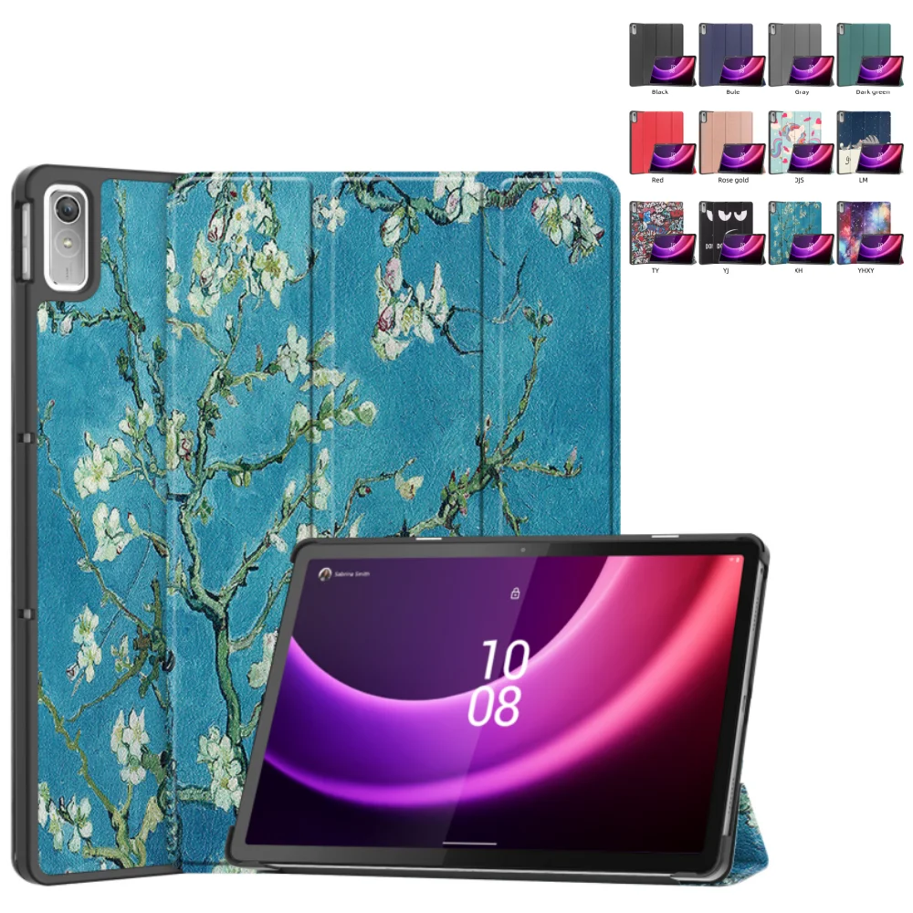 Capa para Tablet Tri-Fold com Função Auto Wake, Capa para Lenovo Tab P11, Gen 2, 11.5, TB-350FU, XU, Xiaoxin Pad Plus, 11.5, 2023