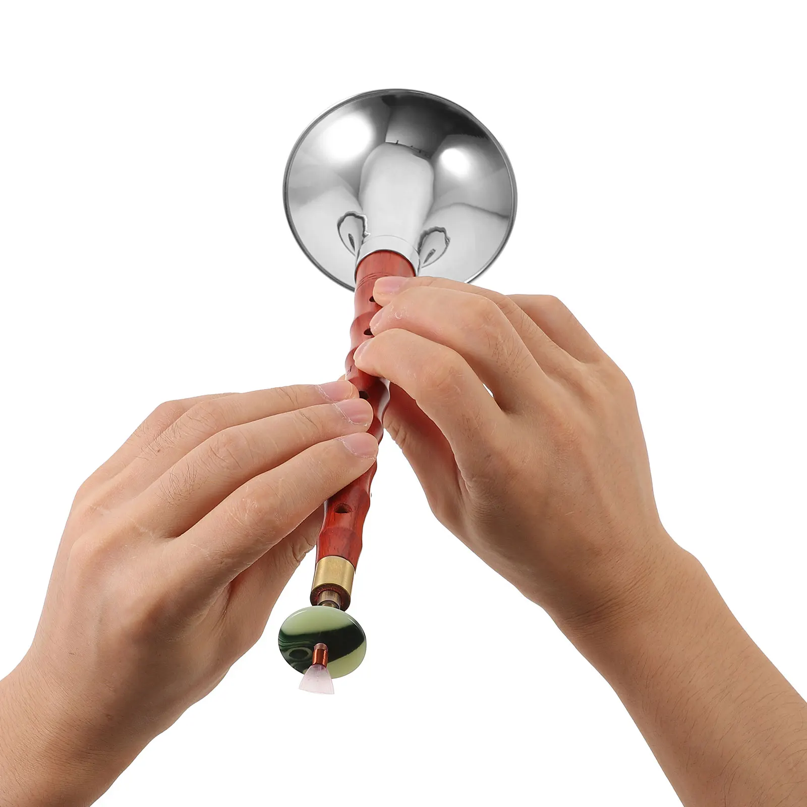 Madeira suona f chave preto ébano iniciante crianças instrumento de madeira tamanho pequeno vermelho reed incluído música instrumentos de vento