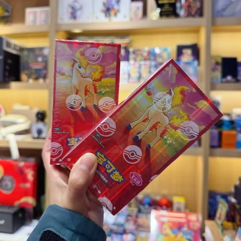

New Sale Genuine PKM PTCG Scarlet&Violet Gem Pack VOL.4 Serise Simplified Chinese Version Booster Collection Toys Surprise Cards