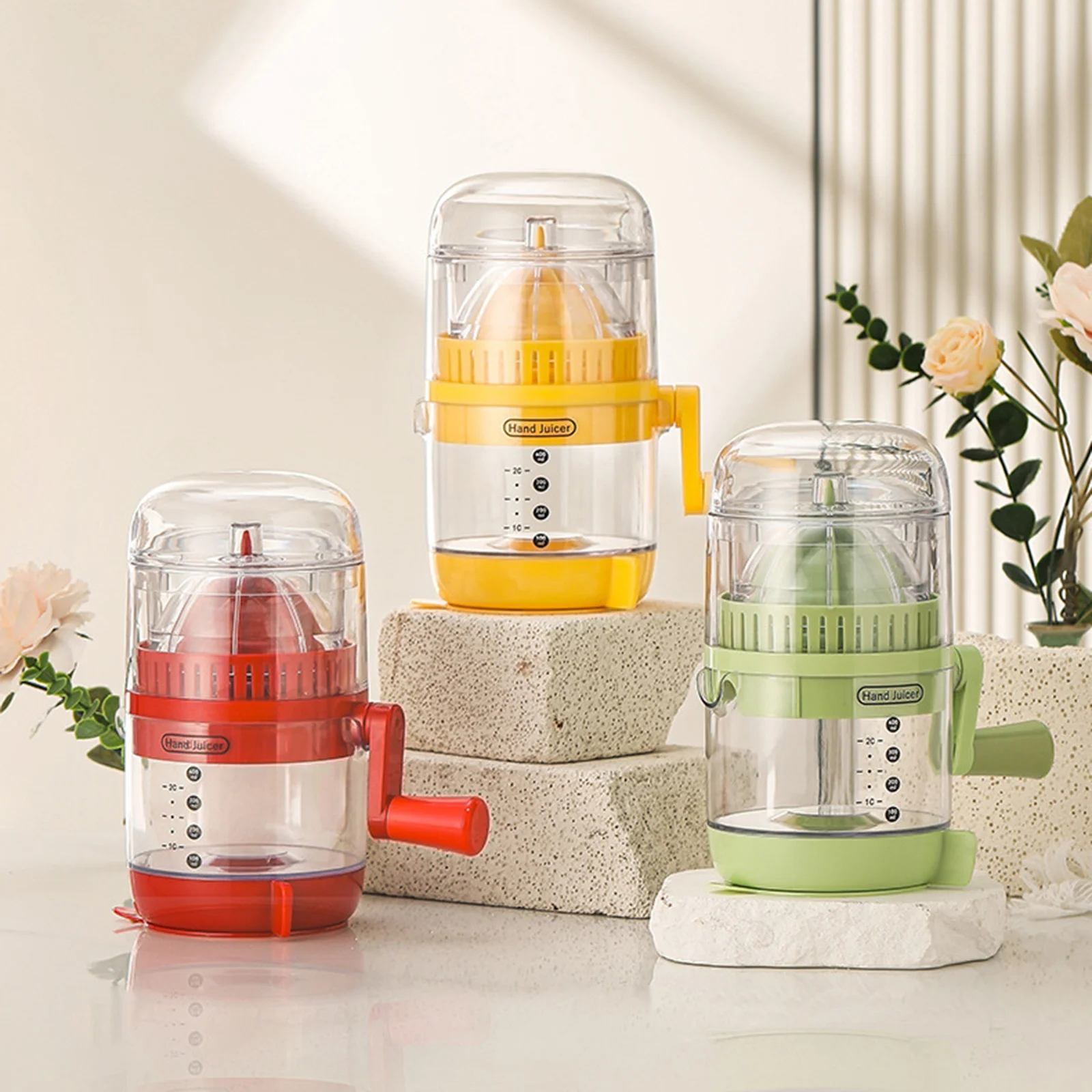 

Manual Juicer ABS+AS Anti-Slip Kitchen Tool for Fruits Multifunctional Press Small Home Juice Extractor