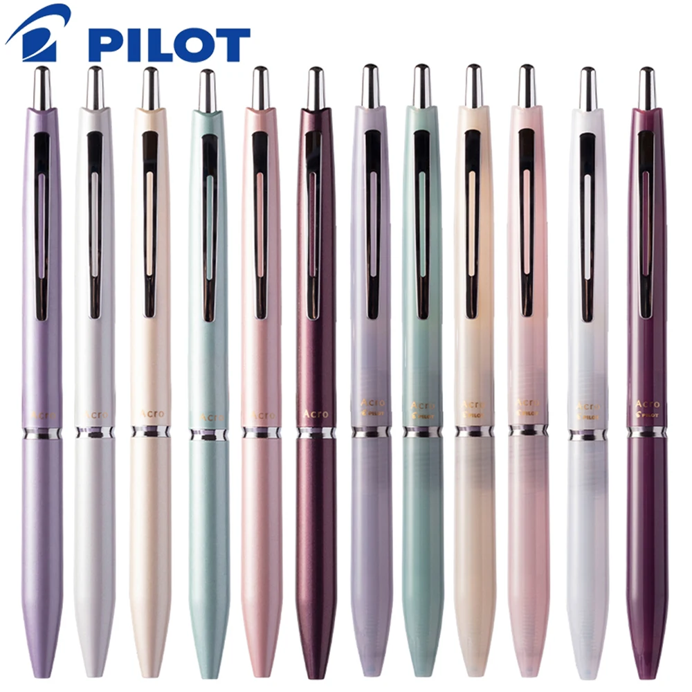 

1Pcs Japan Pilot BAC-30EF Ballpoint Pen for Students with Smooth Pressing Resin | Metal Pen Barrel Ball Pen 0.5/0.7mm Stationery