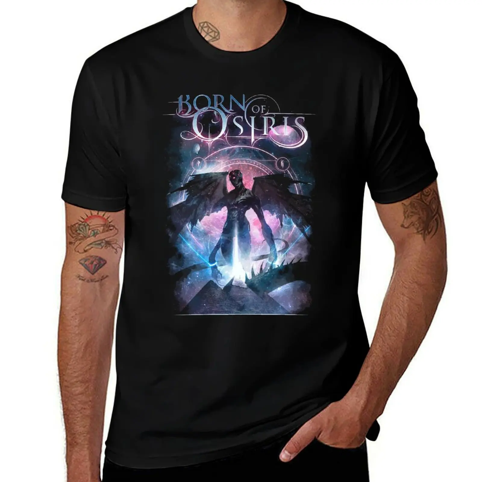 Born of Osiris - XIV T-Shirt Breathable Gym Short Sleeve T-Shirt
