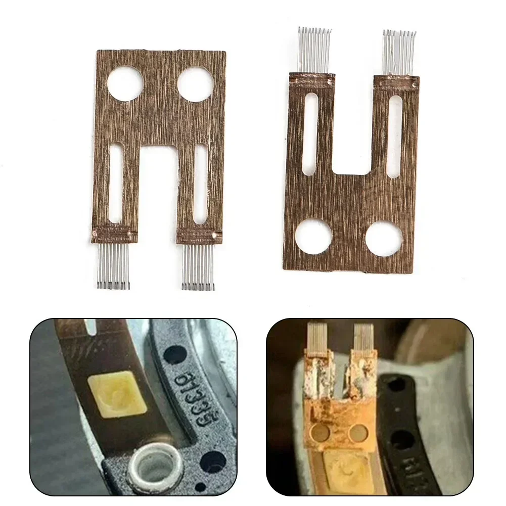 2 قطعة زاوية الاستشعار لسيارات BMW E65 E66 E60 730 740 530 7 سلسلة عمود التوجيه التبديل زاوية الاستشعار فرشاة الاتصال طقم تصليح