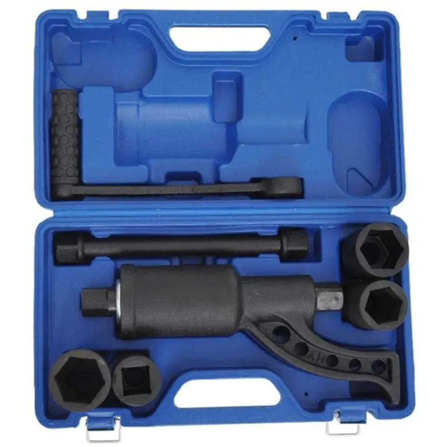

Multiplier Torque Wrench Labor Saving Lug Nut Wrench Crv Socket + Case