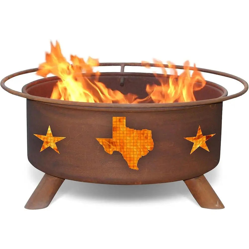 

Костровая чаша Texas State and Stars
