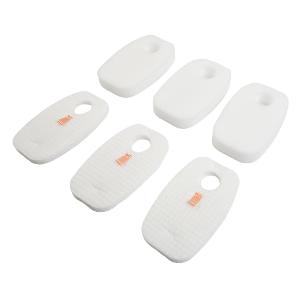 Peças de vácuo 3 conjuntos de filtro de espuma, peça de substituição uv380 hv380w hv381 hv381c hv384q, ferramenta de limpeza de suprimentos domésticos