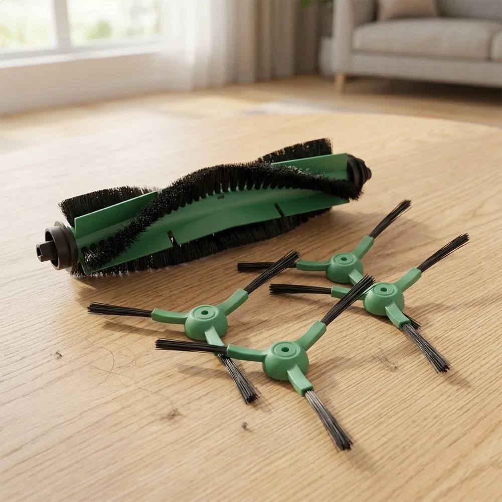 For Vacuum Parts Kit for Roomba 105 and Compatible Models Y0110 Y0140 Y054020 Y0112 Includes Main Roller Brush and Side Brushes