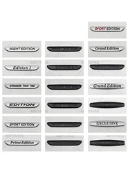Night  Edition Exclusive Sport Prime Grand Edition Badge Car Body Fender Rear Trunk Stickers for Benz B/C/E/S Class CLS GLS