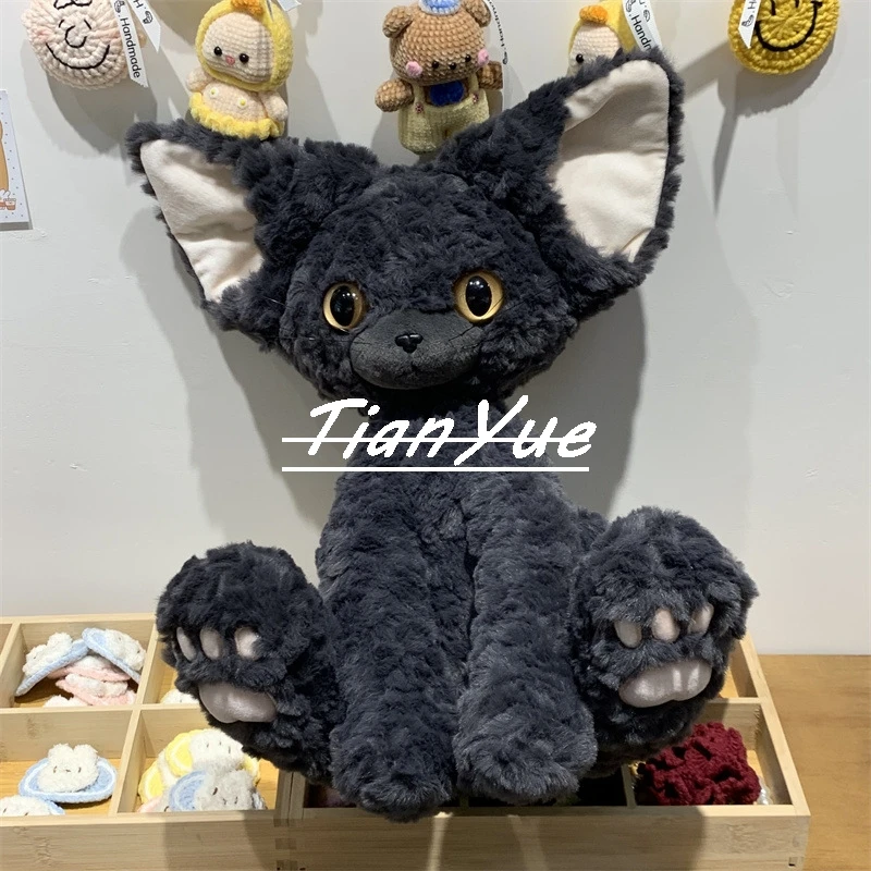 

Милый Демон Рекс кот детская мягкая рождественская игрушка кукла подарок на день рождения для ребенка 40 см