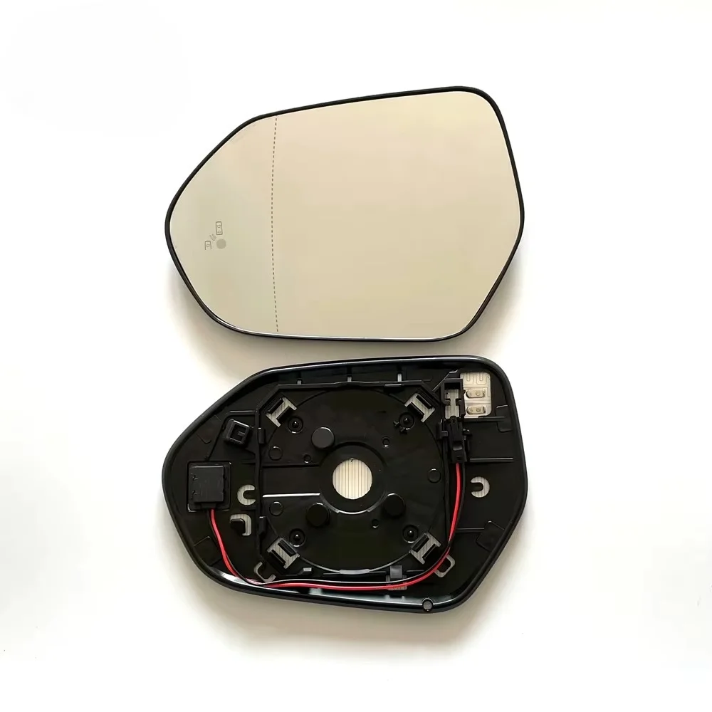 Car led blind spot warning BSM BSD BSA heated mirror glass wide angle  for TOYOTA PRIUS  2016 17 18 19 / CAMRY 2018 -2021