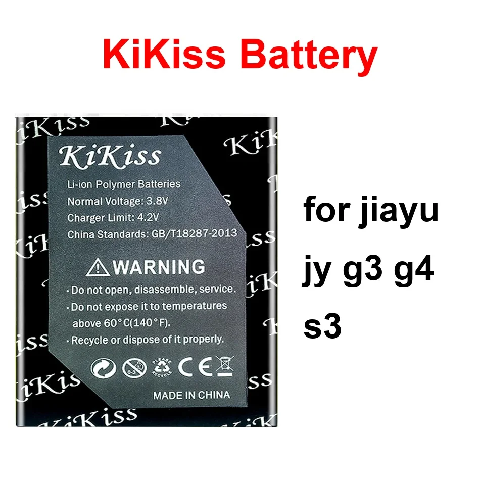 

Mobile Phone Battery Long-Lasting Performance JY-G3 JY-G4 3700-3800Mah For Jiayu JY G3 G4 S3
