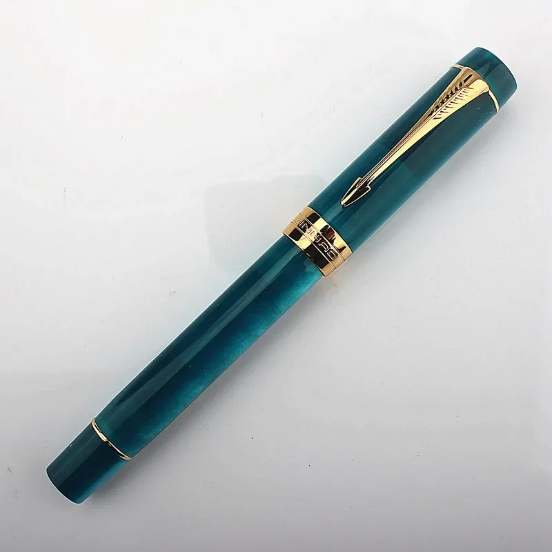 

Jinhao High Quality Fountain Pen EF Nib Century 100 Elegant Peacock Orchid Smooth Iridium Fine Tip Ink Pen