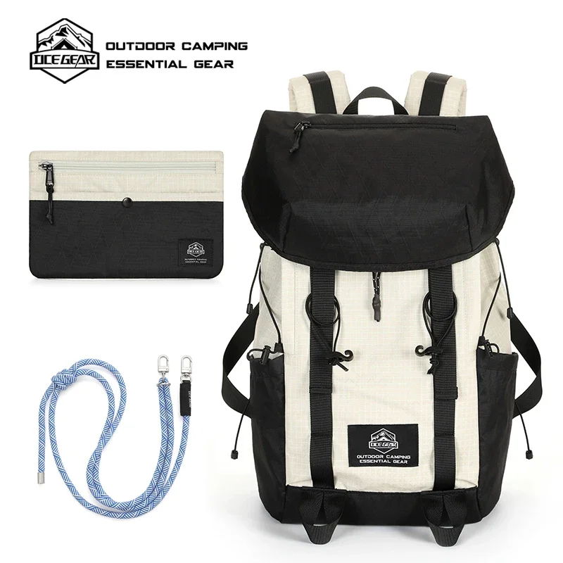 

30L Lightweight X-PAC Outdoor Hiking Pack Water-Resistant Mountain Daypack with Laptop Compartment for Travel Camping Trekking