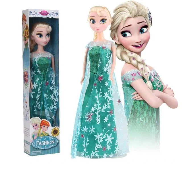 Disney Frozen Pvc Elsa Anna Princess Anime Action Figures Model Girls Princess Dolls Cartoon Toys Kids Kawaii Birthday Gift