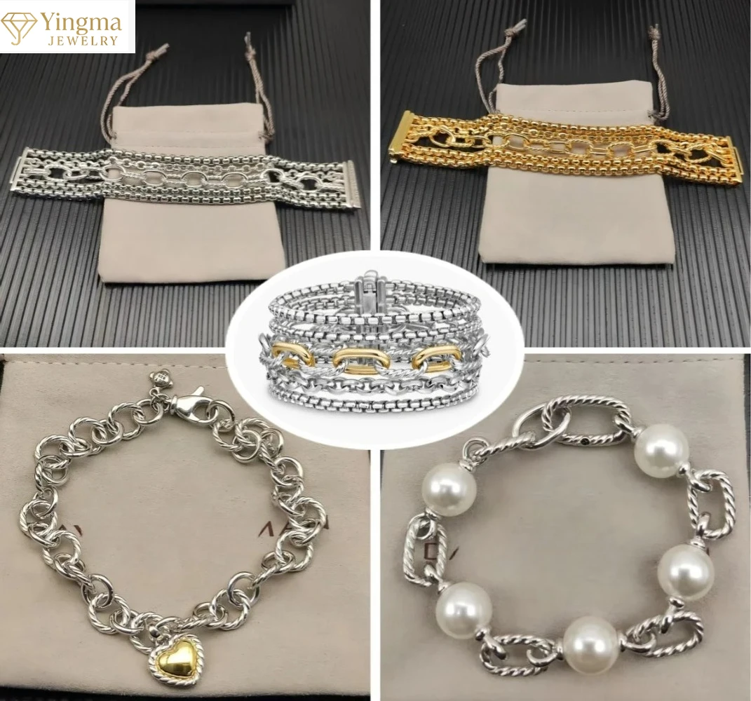 

New D Bracelet Fashionable Simple Temperament Couple Bracelet Daily Wear Beaded Bracelet Men and Women Can Wear