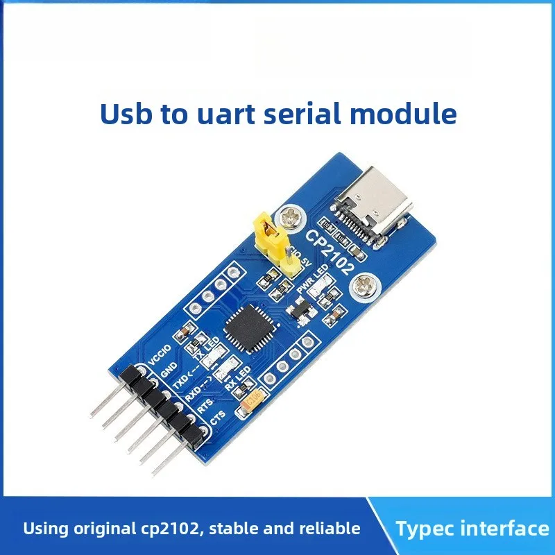 CP2102 Serial Communication Board Type C for Raspberry Pi & Arduino Serial Expansion