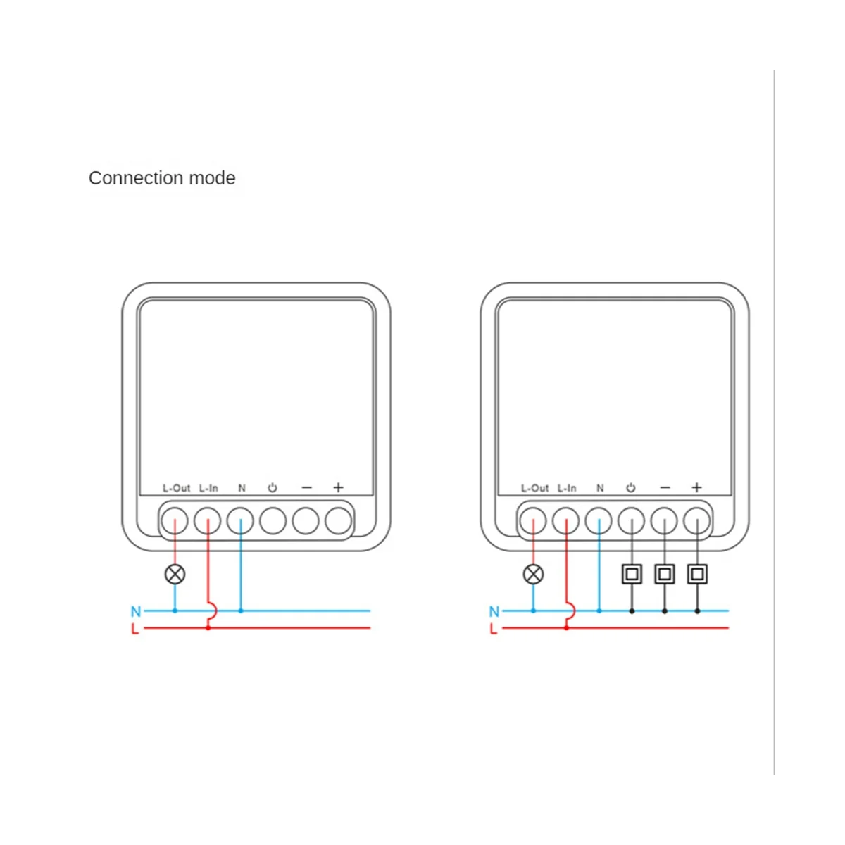 Tuya WiFi Smart Dimmers Switch Module Supports 2 Way Control LED Lights Dimmable Switch Work with for Alexa Google Home