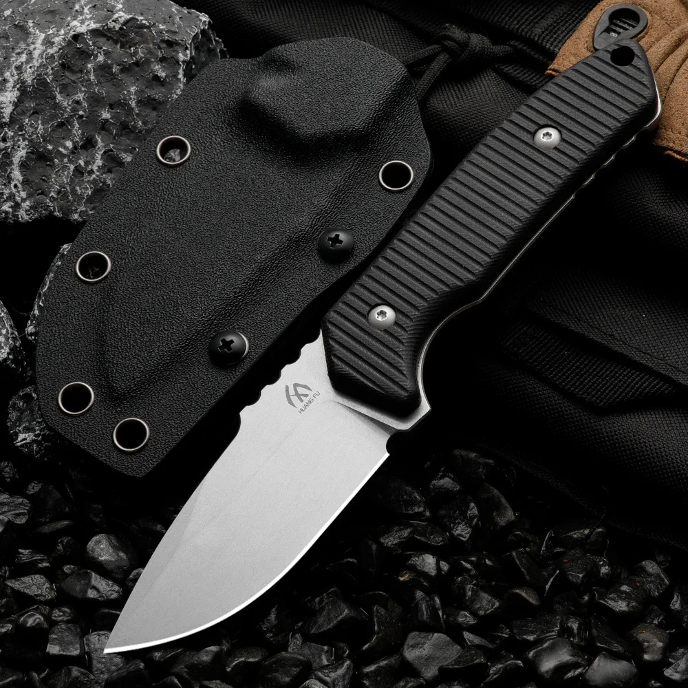 High quality multifunctional fixed blade - outdoor camping, rescue, and emergency survival knife, men's gift