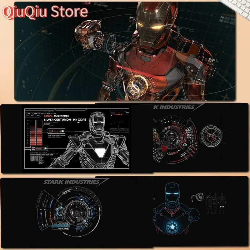 Iron Man Mouse Pad Table Mat Key Pad Marvel Iron Man Mousepad
