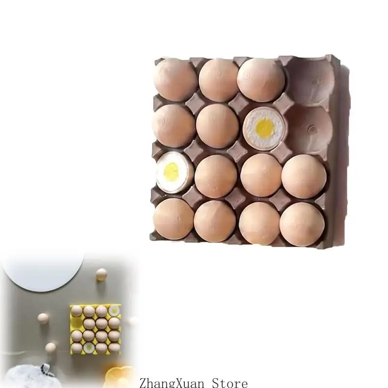 Lustige Kühlschrankmagnete, 3D-gedruckte Eier, Kühlschrankmagnete für Küche, Büro, 3XUF – Detail 5