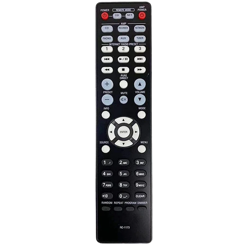 RISE-Remote Control RC-1173 For Denon Home Theater RC-1197 DNP-720AE DNP-730AE PMA-720 PMA-520AE PMA-720AE