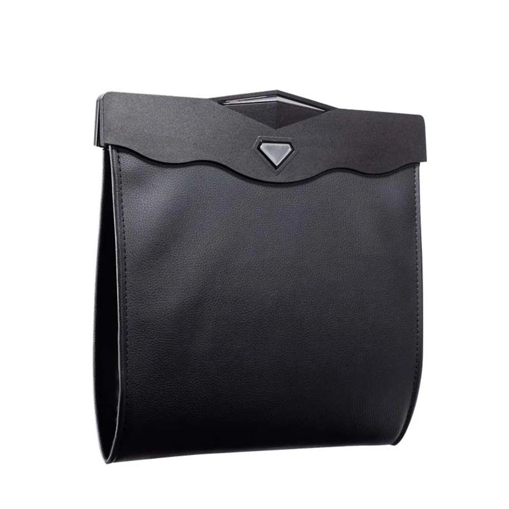 

Многоразовый умный светодиодный автомобильный мусорный бак, водонепроницаемый мешок для мусора, карман для хранения, портативный для путешествий