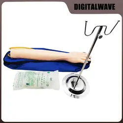 Life Size Anatomical Phlebotomy Venipuncture Practice Arm anatomyInjection practice Medical Simulator Nurse Training kit