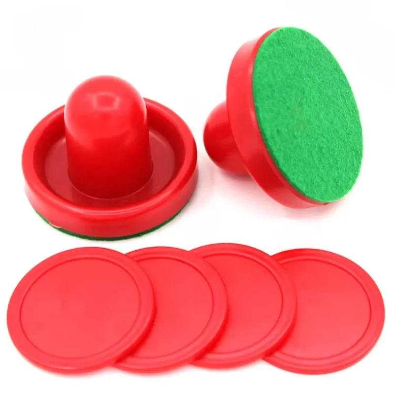 

Air Hockey Accessories 66mm Strikers Table Hockey Table Accessories Top Puck Air Hockey Table 1/2set