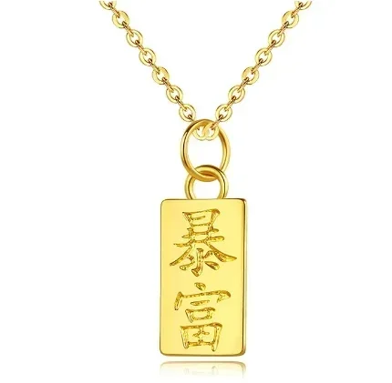 

24k pure gold pendants for women 3d hard gold 999 pendant jewelry accessories
