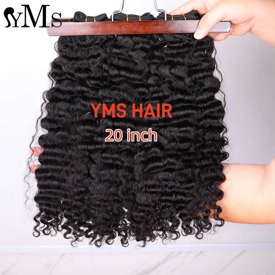 YMS 3C4A Burma Goddess Curly Hair Extensions Bundle Human Hair 3C4A Curly Human Hair Raw Bundle Wholesale For Women Full Head