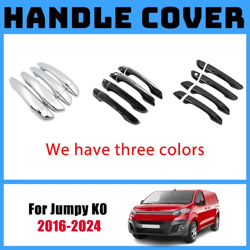 

Car Door Handle Cover For Citroen Jumpy K0 Dispatch 2016 2017 2018 2019 2020 2021 2022 2023 2024 Aotomobile Handle Stickers