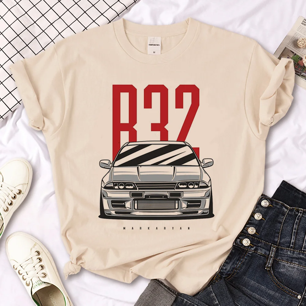 Skyline R32 t shirt men Japanese manga tshirt male designer Japanese funny clothes