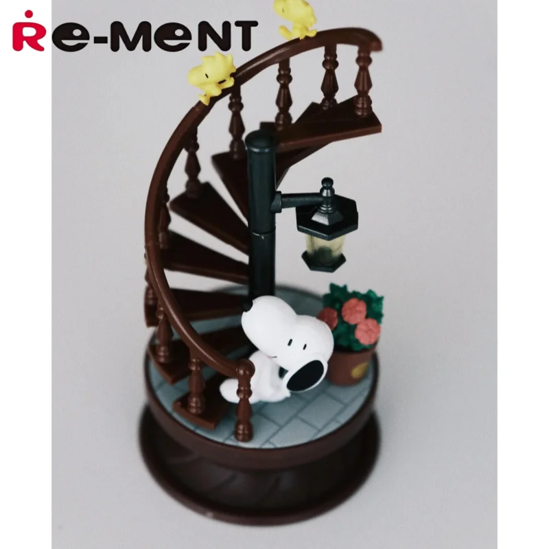 레멘트 나선형 구조 디오라마 고정밀 미니어처 장면 컬렉션 액션 피규어 - 데스크탑 아트 토이 애니메이션 모델