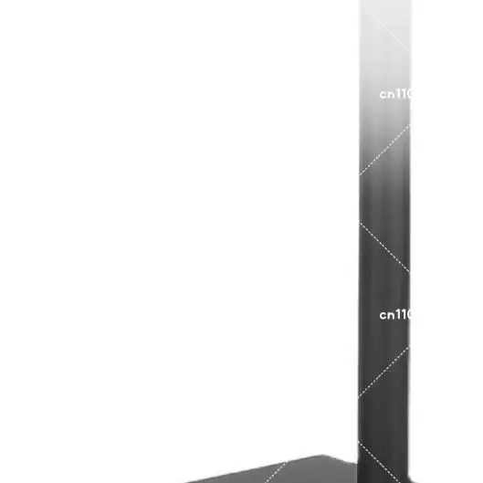 Monitor Floor Bracket, Horizontal and Vertical Screen Rotation Height, Retractable Universal Invisible Non-punching Floor Base