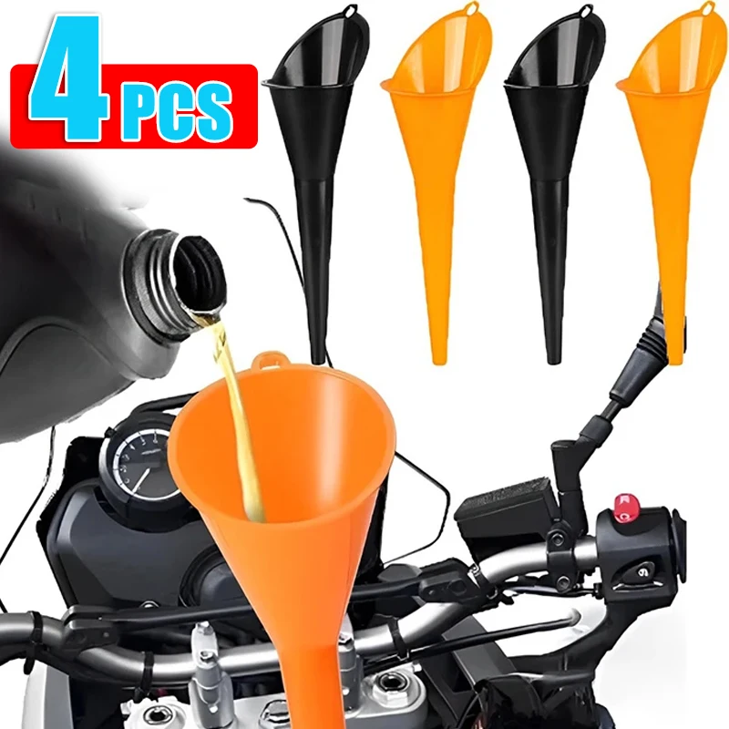 

Automobile Long Handle Funnel Multi-functional Anti-splash Plastic Oil Funnel Hand-free Gasoline Refueling Tool Car Accessories
