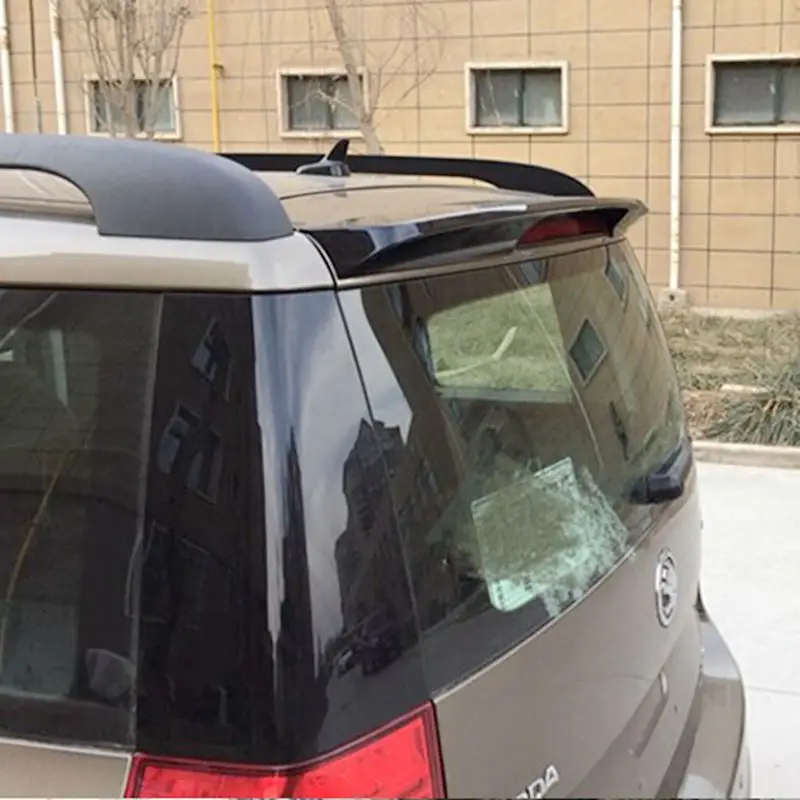 for skoda yeti spoiler 2013-2017 yeti spoiler High Quality ABS Material Car Rear Wing Primer Color spoiler for skoda yeti