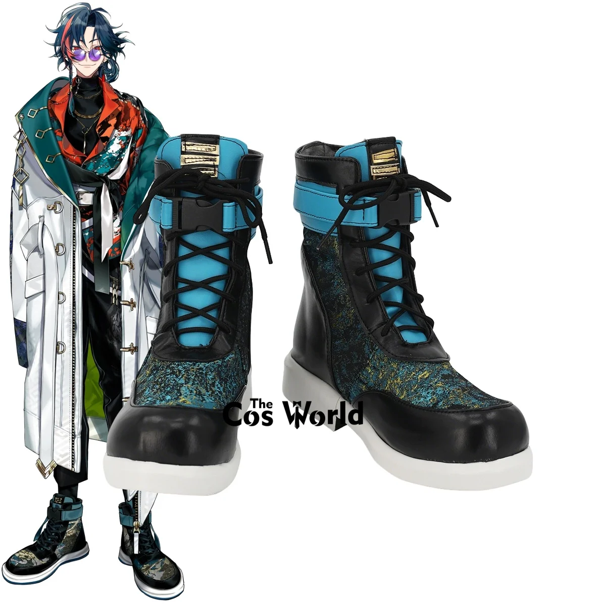 

Японский виртуальный YouTuber VTuber NIJISANJI Kaisei, обувь для косплея в стиле аниме, ботинки