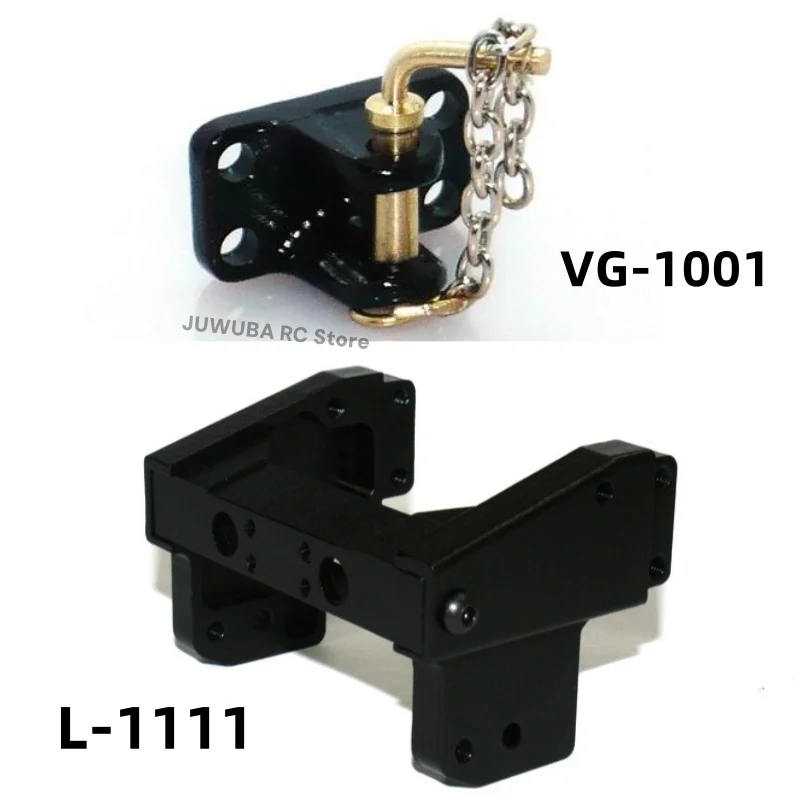LESU RC 1/14 Toy Trailer Hitch Tail Hook VG-1001 And Cross Member L-1111 For 1/14 RC Model Tractor Truck R470 Parts Accessories