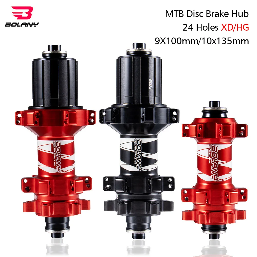 

M8000 Hubs Full Sealed Bearing MTB Mountain Bike Hub QR Front 100 Rear 135mm 24 Holes 8/9/10/11/12 Speed Disc Brake Bicycle Hub