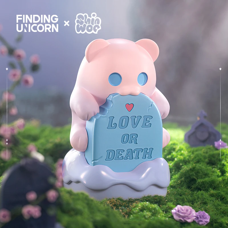 

F.UN ShinWoo Love or Death Night светильник мультяшный милый светильник Теплый атмосфера домашний декор для спальни экшн-Фигурки игрушки подарок для девочек