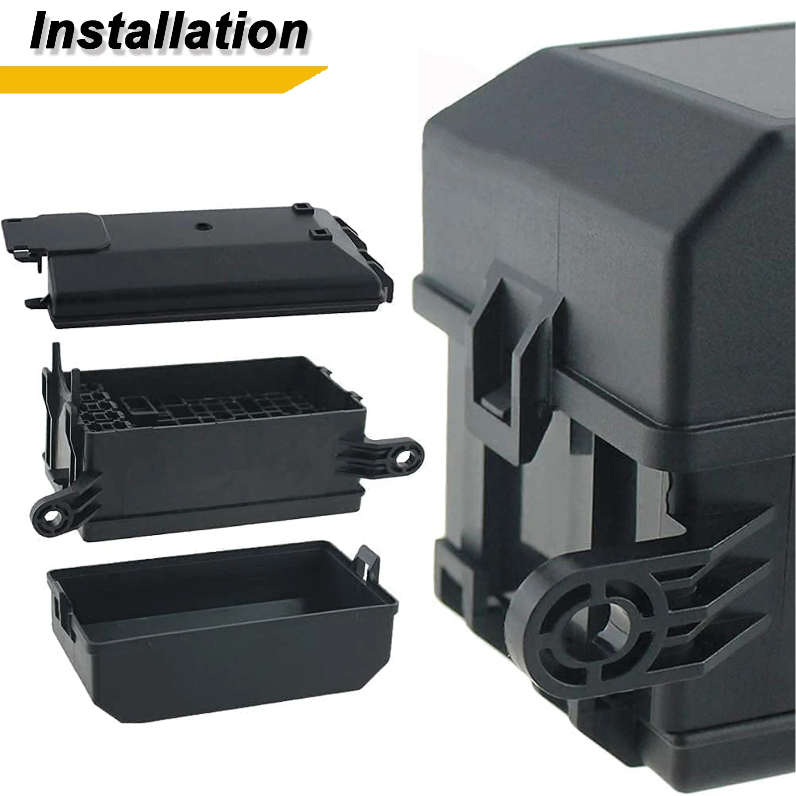 Universal DC 12V Car Marine 6 Way Relay 6 Slot Blade ATC/ATO Fuse Holder Box Block Auto Truck Boat Insurance Car Accessories