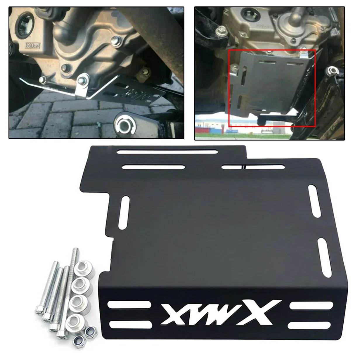 

Motorcycle CNC XMAX X-MAX 300 250 125 2017-2023 2020 Accessories Engine Chassis Cover Guard Protector For Yamaha XMAX300 250 125
