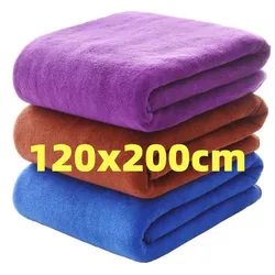 Enlarge and thicken microfiber bath towel, super soft, super absorbent and quick-drying towel