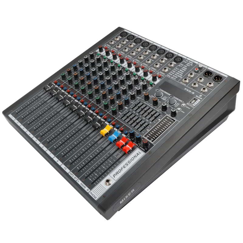 

Новый профессиональный инженерный микрофон с усилителем для выступлений, 99 DSP-эффектов, балансный мониторинг, Bluetooth-микшер.