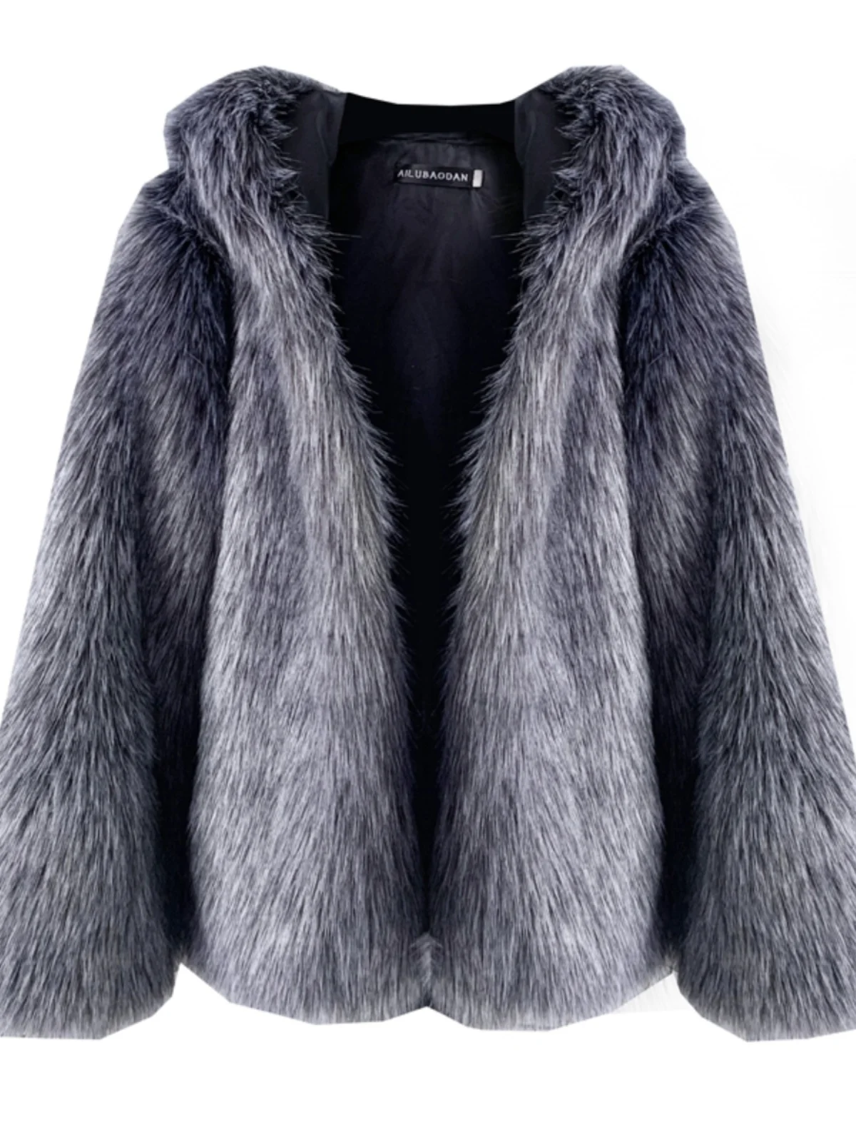 Autumn and Winter 2024 Fur Thickened Women's Warm Fashionable Hooded Short Artificial Coat